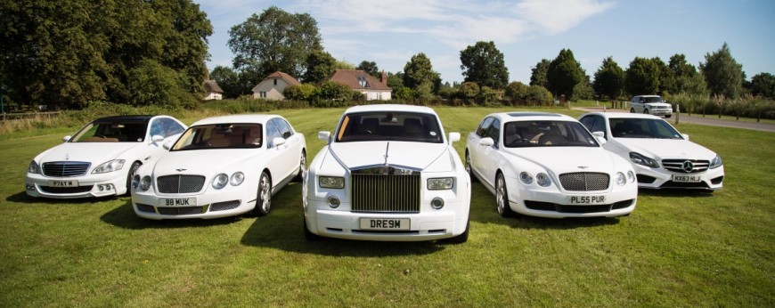 Rolls Royce Phantom in White