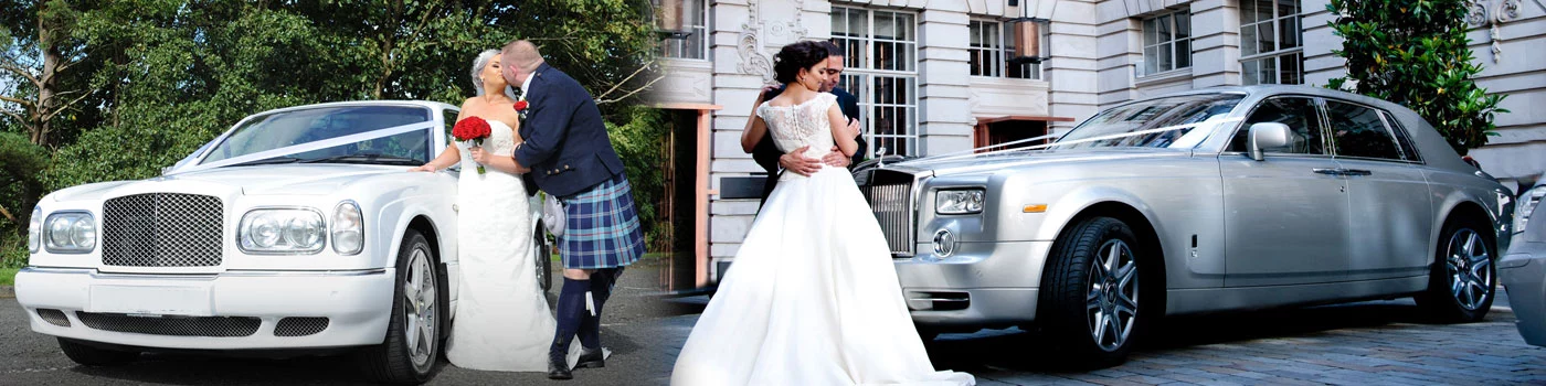Exclusive Chauffeur Services <a href='#'>For Your Big Day.</a>